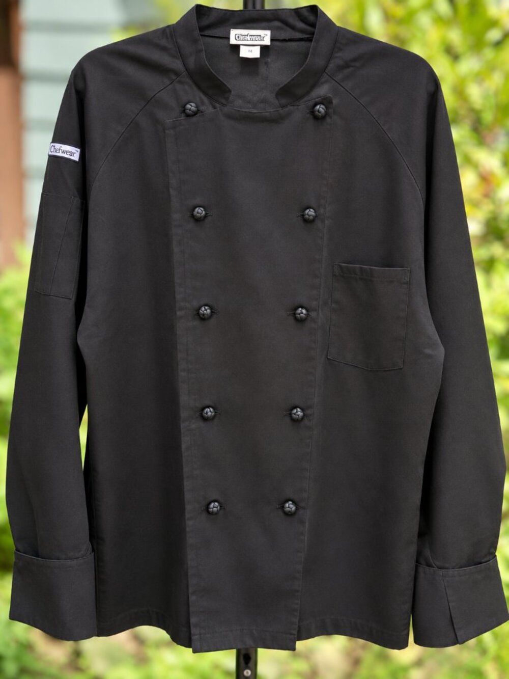 Chef Coat Unisex Lightweight Cotton Long Sleeve